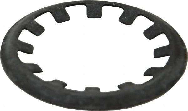 Rotor Clip - 5/8" Shaft Diam, Phosphate Steel, Self Locking External Retaining Rings - 0.015" Ring Thickness, Grade 1060-1090 - A1 Tooling