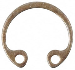 Rotor Clip - 0.05" Thick, Phosphate Finish, Steel Snap Internal Retaining Ring - 0.056" Groove Width, 0.04" Groove Depth, 1.33" Groove Diam, Grade 1060-1090 - A1 Tooling