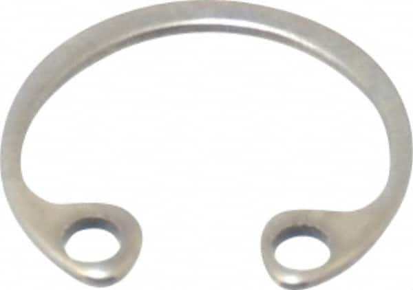 Rotor Clip - 0.015" Thick, Stainless Steel Snap Internal Retaining Ring - 0.02" Groove Width, 0.009" Groove Depth, 0.268" Groove Diam, Grade 15-7 Grade 632 - A1 Tooling