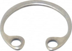 Rotor Clip - 0.015" Thick, Stainless Steel Snap Internal Retaining Ring - 0.02" Groove Width, 0.009" Groove Depth, 0.268" Groove Diam, Grade 15-7 Grade 632 - A1 Tooling