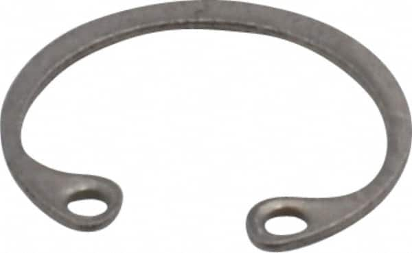 Rotor Clip - 0.015" Thick, Stainless Steel Snap Internal Retaining Ring - 0.02" Groove Width, 0.009" Groove Depth, 0.33" Groove Diam, Grade 15-7 Grade 632 - A1 Tooling