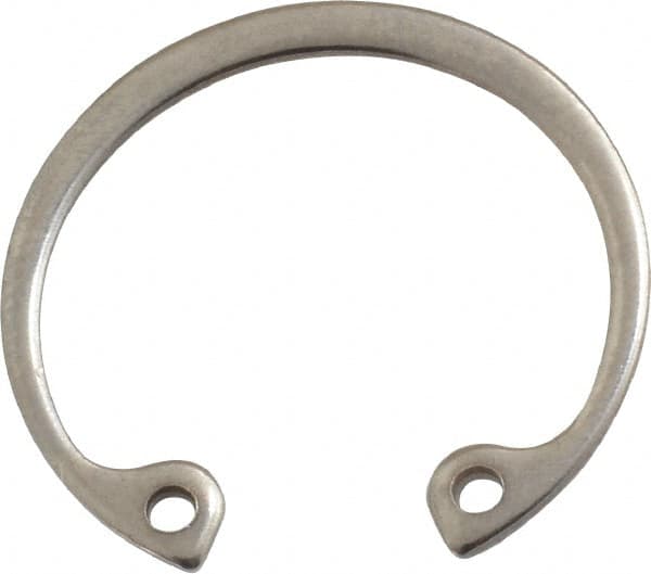 Rotor Clip - 0.042" Thick, Stainless Steel Snap Internal Retaining Ring - 0.046" Groove Width, 0.028" Groove Depth, 0.931" Groove Diam, Grade 15-7 Grade 632 - A1 Tooling