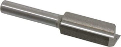 Amana Tool - 1/2" Diam, 1/4" Shank Diam, 1" Length of Cut, 2 Flute Straight Router Bit - 2-1/8" Overall Length, Carbide Tipped - A1 Tooling