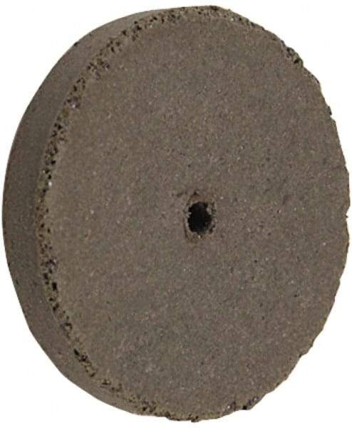 Cratex - 7/8" Diam x 1/8" Hole x 1/4" Thick, Surface Grinding Wheel - Medium Grade, No Recess - A1 Tooling