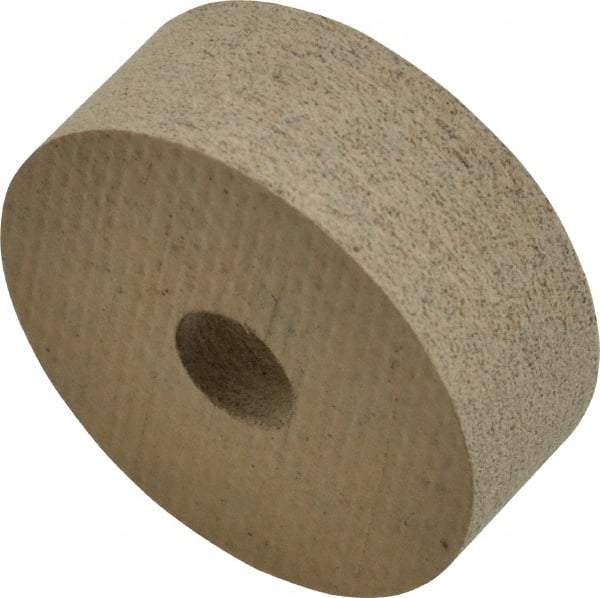 Cratex - 1" Diam x 3/8" Thick Unmounted Buffing Wheel - 1/4" Arbor Hole, Medium Grade - A1 Tooling