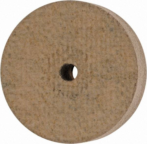 Cratex - 1" Diam x 1/8" Hole x 1/4" Thick, 120 Grit Surface Grinding Wheel - Aluminum Oxide, Type 1, Fine Grade, 36,290 Max RPM, No Recess - A1 Tooling