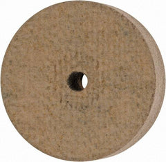 Cratex - 1" Diam x 1/8" Hole x 1/4" Thick, 120 Grit Surface Grinding Wheel - Aluminum Oxide, Type 1, Fine Grade, 36,290 Max RPM, No Recess - A1 Tooling