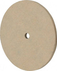 Cratex - 3" Diam x 1/4" Hole x 1/8" Thick, 120 Grit Surface Grinding Wheel - Aluminum Oxide, Type 1, Fine Grade, 12,095 Max RPM, No Recess - A1 Tooling