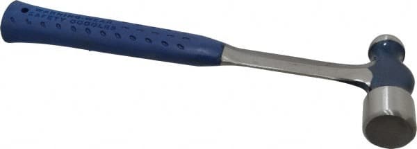 Estwing - 1-1/2 Lb Head Ball Pein Hammer - Steel Handle, 1-3/8" Face Diam, 13-1/2" OAL, Steel with Cushion Grip - A1 Tooling