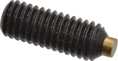 Made in USA - 3/8-16 UNC, 1" Length of Thread, Soft Tip Point Set Screw - Grade 8 Alloy Steel - A1 Tooling