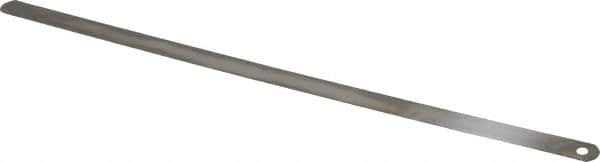 Precision Brand - 0.002 Inch Thick x 1/2 Inch Wide x 12 Inch Leaf Length, Parallel Feeler Gage - High Carbon Steel - A1 Tooling