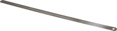 Precision Brand - 0.002 Inch Thick x 1/2 Inch Wide x 12 Inch Leaf Length, Parallel Feeler Gage - High Carbon Steel - A1 Tooling