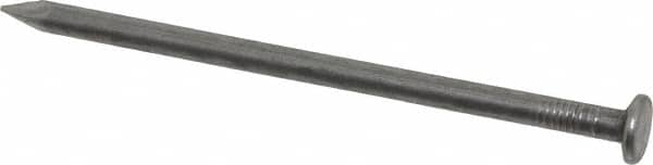 Value Collection - 10D, 9 Gauge, 3" OAL Common Nails - Ring Shank, Grade 2 Steel, Bright Finish - A1 Tooling