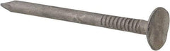 Value Collection - 11 Gauge, 1-3/4" OAL Roofing Nails - Ring Shank, Grade 2 Steel, Galvanized Finish - A1 Tooling