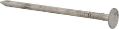 Value Collection - 11 Gauge, 2-1/2" OAL Roofing Nails - Ring Shank, Grade 2 Steel, Galvanized Finish - A1 Tooling