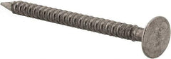 Value Collection - 13 Gauge, 1-1/2" OAL Underlayment Nails - Annular Thread Shank, Grade 2 Steel, Uncoated - A1 Tooling