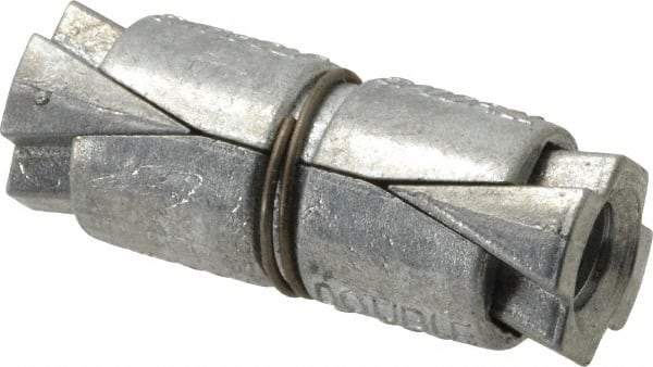 Value Collection - 5/16" Diam, 5/8" Drill, 1-1/4" OAL, Double Expansion Concrete Anchor - Zinc - A1 Tooling