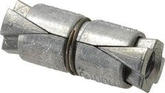 Value Collection - 5/16" Diam, 5/8" Drill, 1-1/4" OAL, Double Expansion Concrete Anchor - Zinc - A1 Tooling