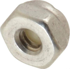 Value Collection - #6-32 UNC 18-8 Hex Lock Nut with Nylon Insert - 5/16" Width Across Flats, 3/16" High - A1 Tooling