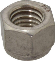 Value Collection - 1/2-13 UNC 18-8 Hex Lock Nut with Nylon Insert - 3/4" Width Across Flats, 39/64" High - A1 Tooling