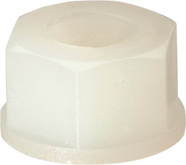 Made in USA - #6-32 UNC Hex Lock Nut with Nylon Insert - 5.08mm High - A1 Tooling