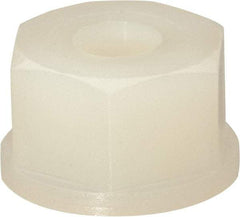 Made in USA - #10-24 UNC Hex Lock Nut with Nylon Insert - 1/4" High - A1 Tooling