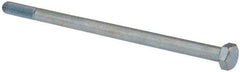 Made in USA - 5/16-24 UNF, 6" Length Under Head Hex Head Cap Screw - Partially Threaded, Grade 5 Steel, Zinc-Plated Finish, 7/16" Hex - A1 Tooling