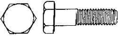 Value Collection - 1/2-13 UNC, 2" Length Under Head Hex Head Cap Screw - Grade 2024T4 Aluminum, 3/4" Hex - A1 Tooling