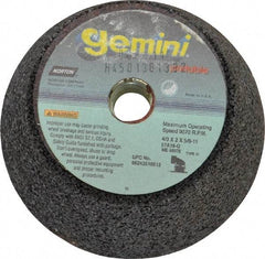 Norton - 4" Diam, 2" Overall Thickness, 16 Grit, Type 11 Tool & Cutter Grinding Wheel - Very Coarse Grade, Aluminum Oxide, Q Hardness, 9,070 RPM - A1 Tooling