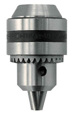 Rohm - JT3, 1/32 to 1/2" Capacity, Tapered Mount Drill Chuck - Keyed - Exact Industrial Supply