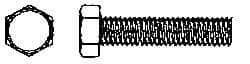 Value Collection - 3/8-16 UNC, 2" Length Under Head Hex Head Cap Screw - Fully Threaded, Grade 316 Stainless Steel, Uncoated, 9/16" Hex - A1 Tooling