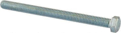 Value Collection - 3/8-16 UNC, 5" Length Under Head Hex Head Cap Screw - Fully Threaded, Grade 2 Steel, Zinc-Plated Finish, 9/16" Hex - A1 Tooling