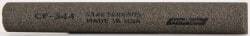 Norton - 4" Long x 1/2" Diam Aluminum Oxide Sharpening Stone - Half Round, Coarse Grade - A1 Tooling