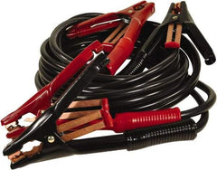 Associated Equipment - 15 Ft. Long, 500 Amperage Rating, Heavy Duty Booster Cable - Black & Red, 5 AWG Wire Guage - A1 Tooling