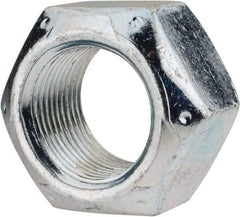 Value Collection - 1-14 UNF Grade C Hex Lock Nut with Distorted Thread - 1-1/2" Width Across Flats, 7/8" High, Cadmium Clear-Plated Finish - A1 Tooling