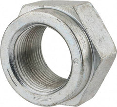 Value Collection - 1-3/8 - 12 UNF Grade C Hex Lock Nut with Distorted Thread - 2-1/16" Width Across Flats, 1-13/64" High, Cadmium Clear-Plated Finish - A1 Tooling