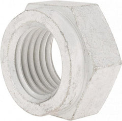 Value Collection - 1-1/2 - 6 UNC Grade C Hex Lock Nut with Distorted Thread - 2-1/4" Width Across Flats, 1-5/16" High, Cadmium Clear-Plated Finish - A1 Tooling