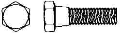 Value Collection - 3/8-16 Thread, 6" Length Under Head, Steel Hex Head Bolt - Hot Dipped Galvanized Coated, UNC Thread, ASTM A307, Grade 2 - A1 Tooling