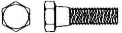 Value Collection - 3/8-16 Thread, 6" Length Under Head, Steel Hex Head Bolt - Hot Dipped Galvanized Coated, UNC Thread, ASTM A307, Grade 2 - A1 Tooling