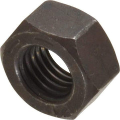 Value Collection - 5/16-24 UNF Steel Right Hand Hex Nut - 1/2" Across Flats, 17/64" High, Uncoated - A1 Tooling