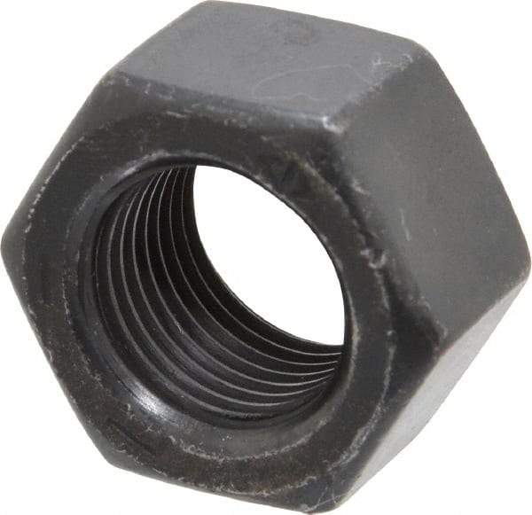 Value Collection - 5/8-18 UNF Steel Right Hand Hex Nut - 15/16" Across Flats, 35/64" High, Black Oxide Finish - A1 Tooling