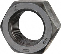 Value Collection - 7/8-14 UNF Steel Right Hand Hex Nut - 1-5/16" Across Flats, 3/4" High, Black Oxide Finish - A1 Tooling