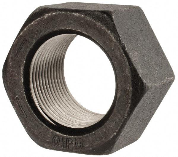 Value Collection - 1-3/8 - 12 UN Steel Right Hand Hex Nut - 2-1/16" Across Flats, 1-11/64" High, Uncoated - A1 Tooling