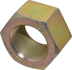 Value Collection - 1-1/4 - 12 UNF Steel Right Hand Hex Nut - 1-7/8" Across Flats, 1-1/16" High, Zinc Yellow Dichromate Finish - A1 Tooling