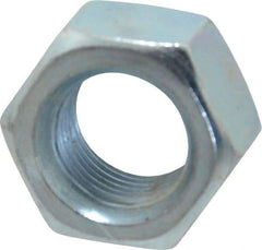 Value Collection - 5/8-18 UNF Steel Right Hand Hex Nut - 15/16" Across Flats, 35/64" High, Zinc-Plated Finish - A1 Tooling