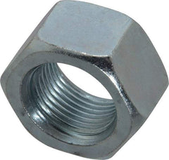 Value Collection - 7/8-14 UN Steel Right Hand Hex Nut - 1-5/16" Across Flats, 3/4" High, Zinc-Plated Finish - A1 Tooling