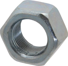 Value Collection - 1-14 UNF Steel Right Hand Hex Nut - 1-1/2" Across Flats, 0.8594" High, Zinc-Plated Finish - A1 Tooling