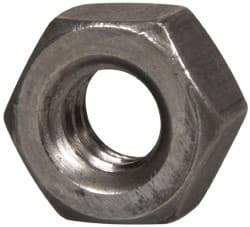 Value Collection - 1/4-20 UN Steel Right Hand Hex Nut - 7/16" Across Flats, 7/32" High, Uncoated - A1 Tooling