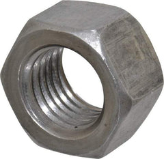 Value Collection - 7/8-9 UN Steel Right Hand Hex Nut - 1-5/16" Across Flats, 3/4" High, Uncoated - A1 Tooling