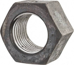 Value Collection - 2-3/4 - 4 UNC Steel Right Hand Hex Nut - 4-1/8" Across Flats, 2-23/64" High, Uncoated - A1 Tooling